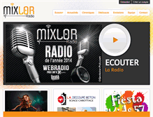 Tablet Screenshot of mixlor.com